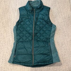 lululemon athletica Dark Green Quilted Vest